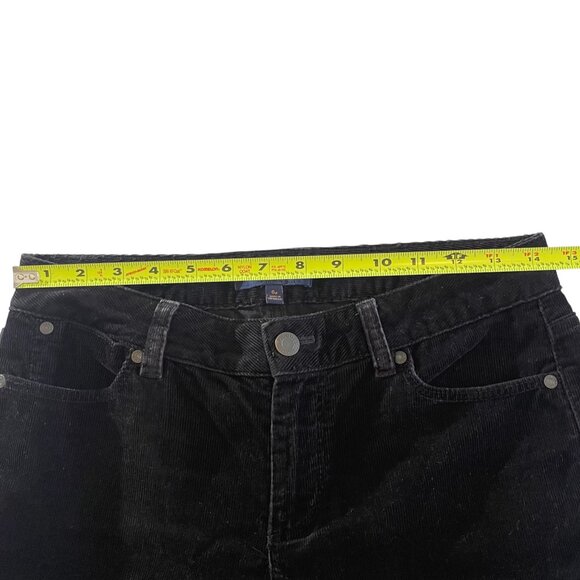 Talbots 6P Curvy Black Corduroy Pants - Picture 7 of 11
